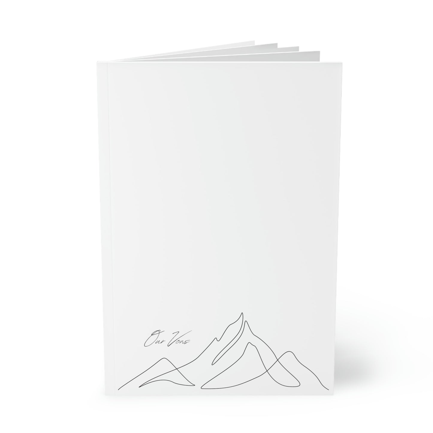 Our Vows Softcover Notebook, A5