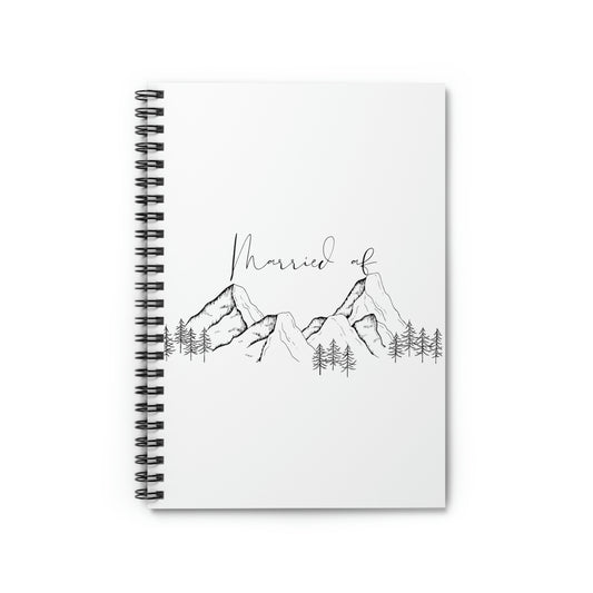 Married AF Spiral Notebook - Ruled Line