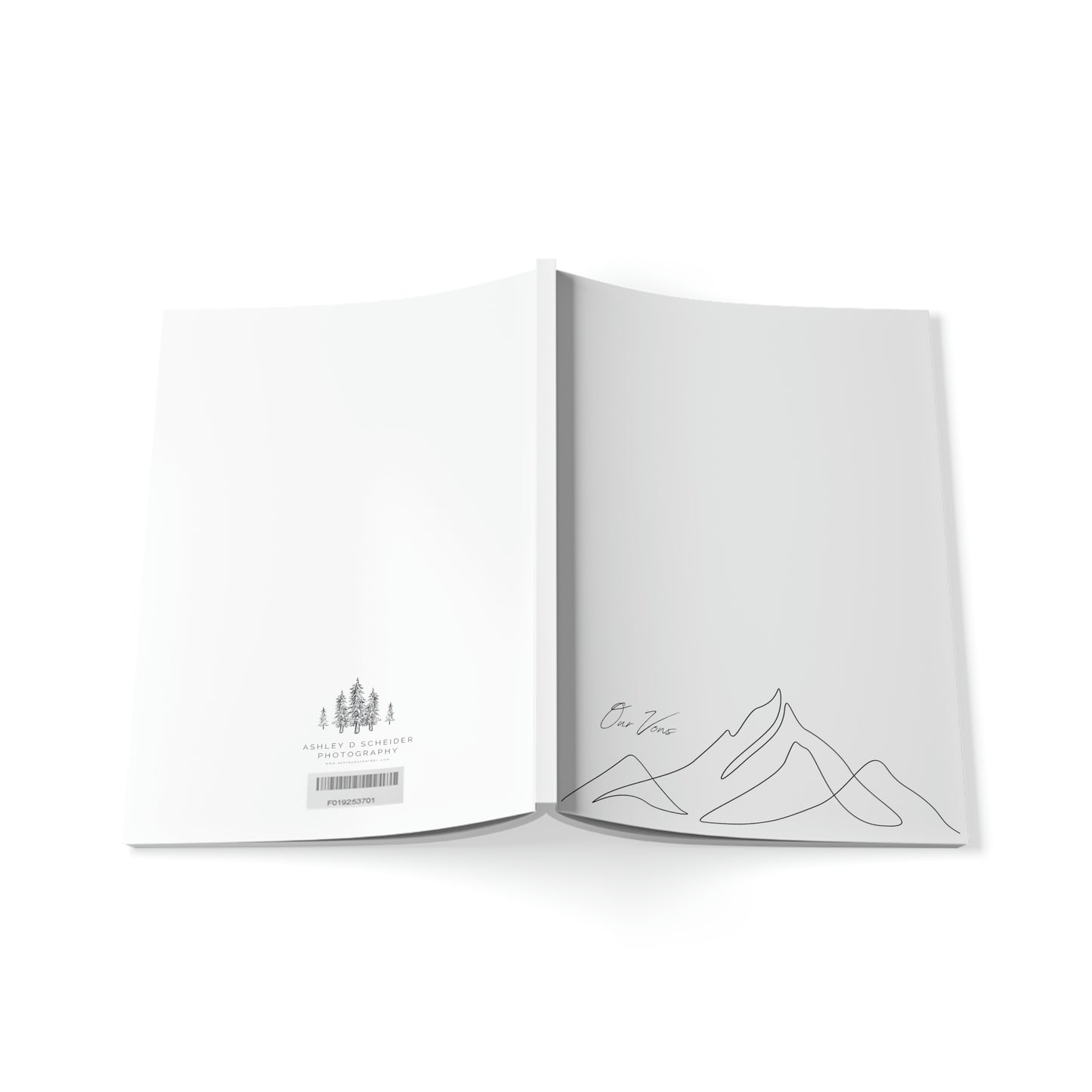 Our Vows Softcover Notebook, A5